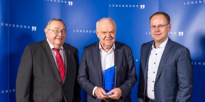 Company founder Hans Zehetmaier recognized for his life's work