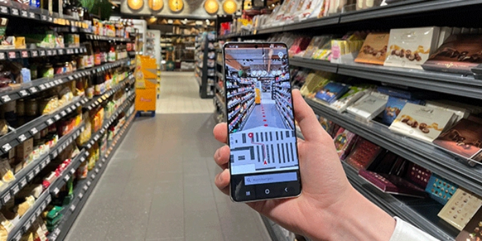 Smart navigation for the store easy Finder App